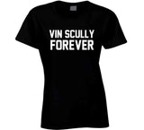 Vin Scully Forever Tribute LA The Voice Baseball Fan v2 T Shirt