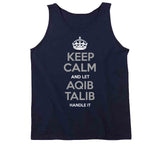 Aqib Talib Keep Calm La Football Fan T Shirt
