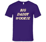 Big Daddy Wookie JaVale McGee Distressed LA Basketball Fan T Shirt