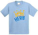 Justin Herbert King Herb Los Angeles Football Fan T Shirt