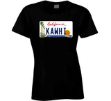 Kawhi Leonard California License Plate La Basketball Fan T Shirt