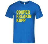 Cooper Kupp Cooper Freakin Kupp Los Angeles Football Fan T Shirt