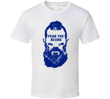 Fear The Beard Eric Weddle Los Angeles Football Fan Distressed T Shirt