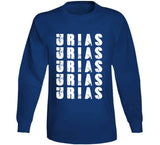 Julio Urias X5 Los Angeles Baseball Fan T Shirt