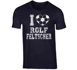 Rolf Feltscher I Heart Los Angeles Soccer T Shirt