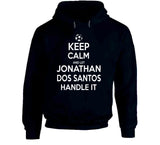 Jonathan Dos Santos Keep Calm Handle It Los Angeles Soccer T Shirt