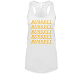 D'Angelo Russell X5 Los Angeles Basketball Fan V3 T Shirt