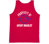 Property Of Avery Bradley Los Angeles Basketball Fan T Shirt