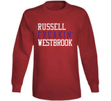 Russell Westbrook Freakin Los Angeles Basketball Fan T Shirt