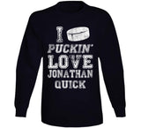 Jonathan Quick I Love Los Angeles Hockey T Shirt