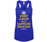 Samson Ebukam Keep Calm Handle It La Football Fan T Shirt