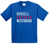 Russell Westbrook Freakin Los Angeles Basketball Fan V2 T Shirt