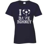 Dave Romney I Heart Los Angeles Soccer T Shirt