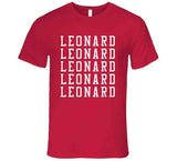 Kawhi Leonard X5 Los Angeles Basketball Fan T Shirt