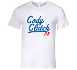 Cody Bellinger Cody Clutch Distressed Los Angeles Baseball Fan T Shirt