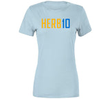 Justin Herbert Herb10 Los Angeles Football Fan T Shirt