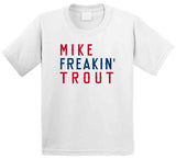 Mike Trout Freakin Los Angeles California Baseball Fan V2 T Shirt