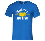 Property Of Sean McVay La Football Fan T Shirt