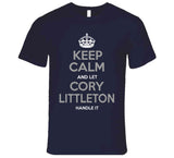 Cory Littleton Keep Calm La Football Fan T Shirt