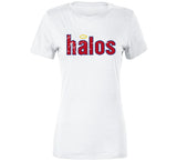 Halos Mike Trout La Baseball Fan V2 T Shirt