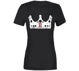 Dustin Brown Crown Distressed Los Angeles Hockey Fan T Shirt