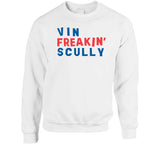 Vin Scully Freakin Baseball Fan V2 T Shirt