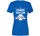 Chris Taylor We Trust Los Angeles Baseball Fan T Shirt