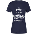Emmanuel Boateng Keep Calm Handle It Los Angeles Soccer T Shirt