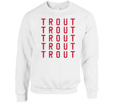 Mike Trout X5 Trout Los Angeles California Baseball Fan V2 T Shirt