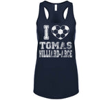 Tomas Hilliard Arce I Heart Los Angeles Soccer T Shirt