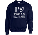 Tomas Hilliard Arce I Heart Los Angeles Soccer T Shirt