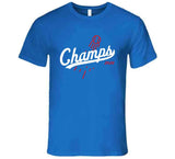 Champs World Champions Los Angeles Baseball Fan V2  T Shirt
