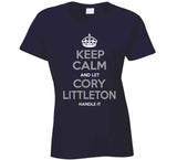 Cory Littleton Keep Calm La Football Fan T Shirt