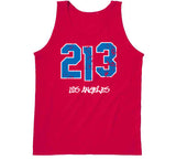 Kawhi Leonard Paul George 213 Numbers Area Code La Basketball Fan V3 T Shirt