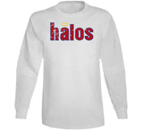 Halos Mike Trout La Baseball Fan V2 T Shirt