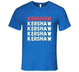 Clayton Kershaw X5 Los Angeles Baseball Fan V2 T Shirt