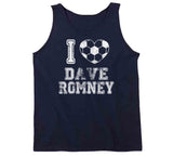 Dave Romney I Heart Los Angeles Soccer T Shirt