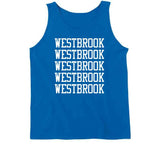 Russell Westbrook X5 Los Angeles Basketball Fan V2 T Shirt