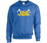 Jared Goff Jg16 Hollywood Sign La Football Fan T Shirt