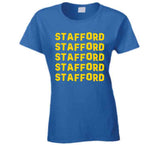 Matthew Stafford X5 La Football Fan V2 T Shirt