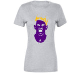 Alex Caruso King Caruso AC Fresh Los Angeles Basketball Fan Black T Shirt