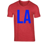 LA Los Angeles Basketball Fan v2 T Shirt