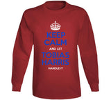 Tobias Harris Keep Calm Handle It Los Angeles Basketball Fan T Shirt