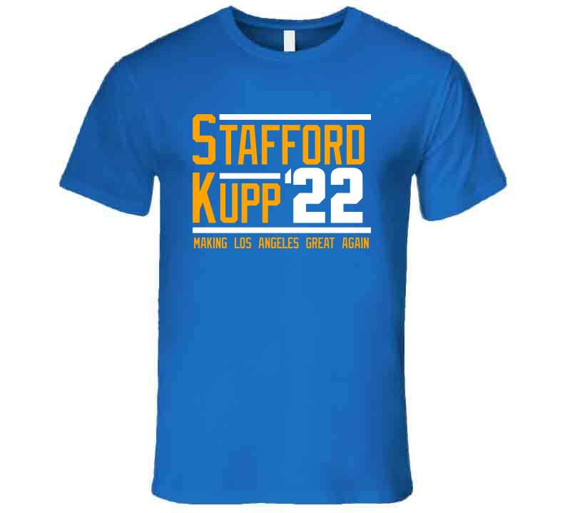Step Brothers Matthew Stafford Cooper Kupp Los Angeles Rams LA shirt,  hoodie, sweater and long sleeve