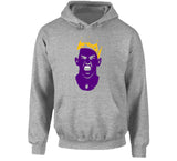 Alex Caruso King Caruso AC Fresh Los Angeles Basketball Fan Black T Shirt