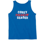 Corey Seager Freakin Seager Los Angeles Baseball Fan T Shirt