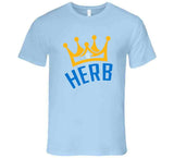 Justin Herbert King Herb Los Angeles Football Fan T Shirt