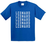 Kawhi Leonard X5 Los Angeles Basketball Fan V2 T Shirt