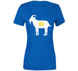 Isaac Bruce Goat Distressed La Football Fan T Shirt