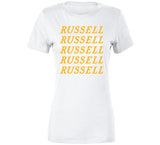 D'Angelo Russell X5 Los Angeles Basketball Fan V3 T Shirt